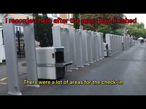 The crowd at the closing mass of the 52nd International Eucharistic Congress 2021 Budapest