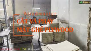 MÁY CNC 3D 4 AXIS 2 TRỤC LÀM VIỆC ĐỒNG THỜI GIA CÔNG CẮT KHOAN VÁN ÉP LÀM TỰA   MẶT GHẾ WM-4DR2X