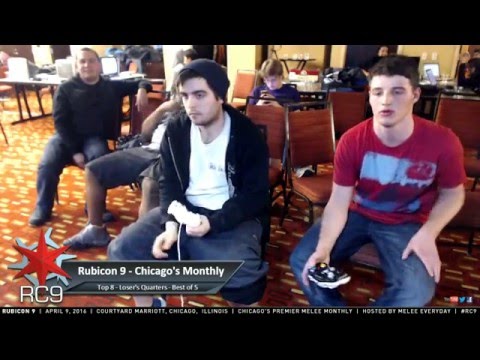 Rubicon 9 - Sago (Marth) vs. Blendtec (Peach) - SSBM - Top 8, Loser's Quarters