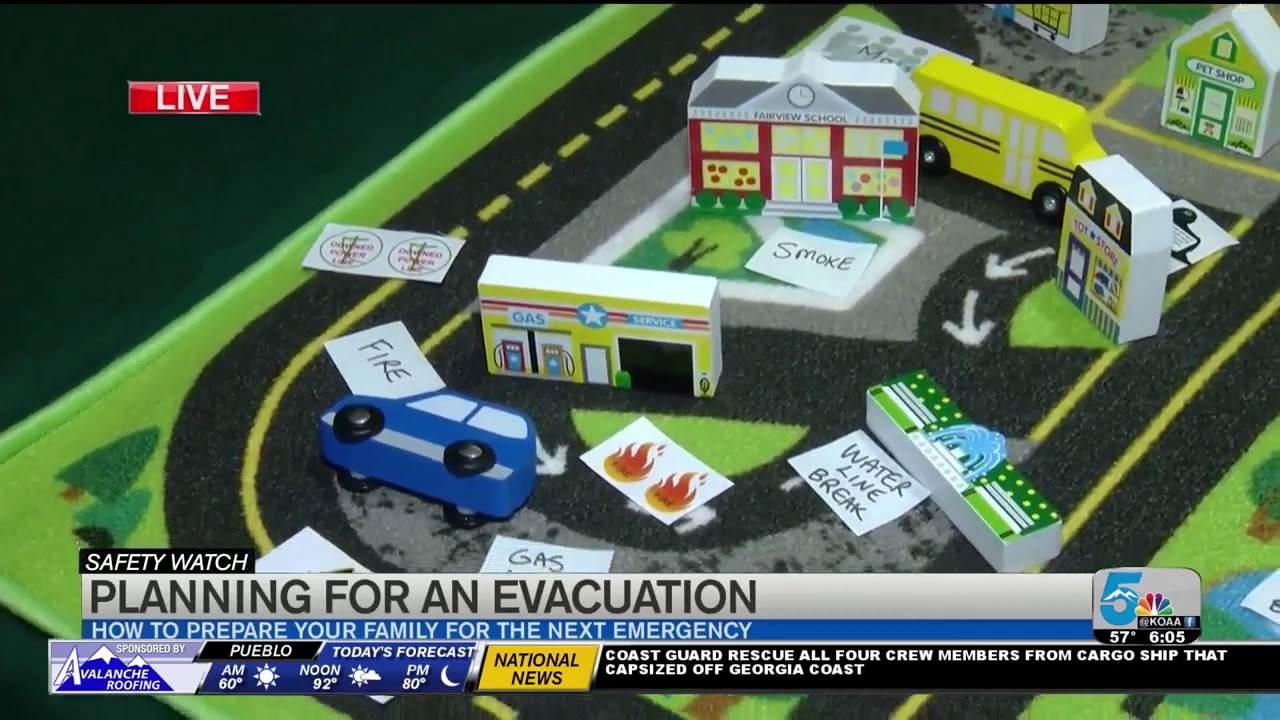 How to plan an emergency evacuation route
