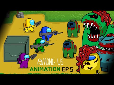 어몽어스 VS 좀비 애니메이션 5화 AMONG US ANIMATION EP5