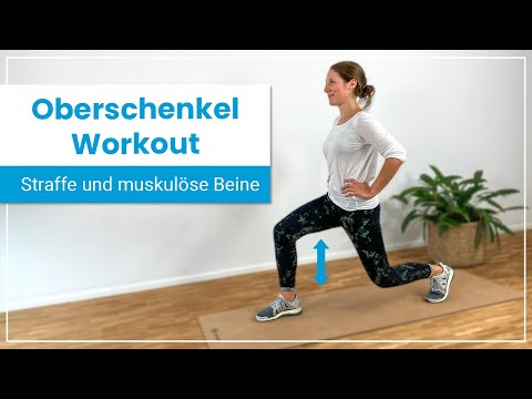 Oberschenkel Workout ➡️ Diese Übungen sorgen für straffe & muskulöse Beine!