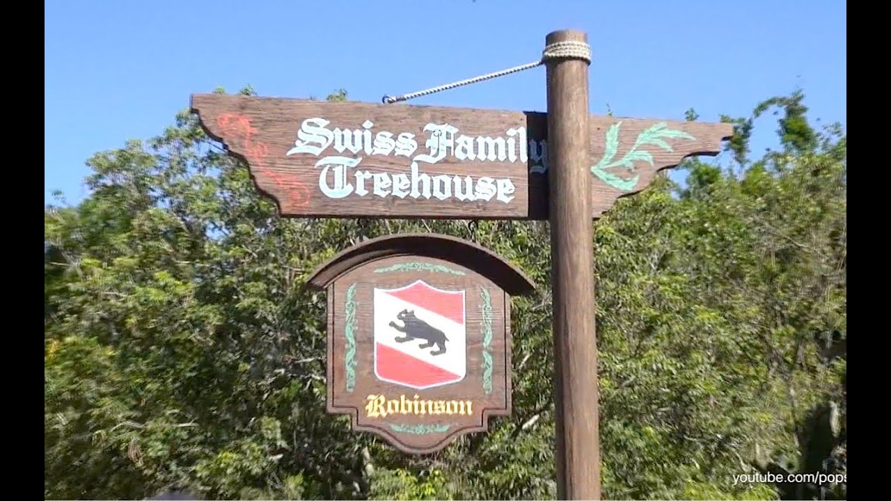 MyDisneyFix | Swiss Family Treehouse Complete Walkthrough Magic Kingdom ...