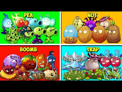TOURNAMENT 8 Team 3 Plants Battlez - Who Will Win? - Pvz 2 Team Plant Vs Team Plant
