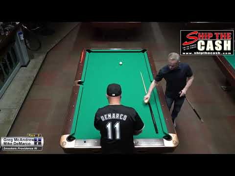 2021 Ocean State 9-Ball - Greg McAndrews v Mike Demarco