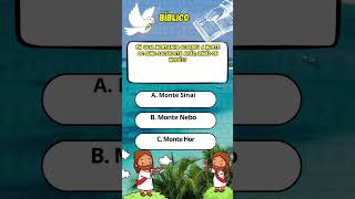 Quiz Bíblico: Curas, Montes e Animais.