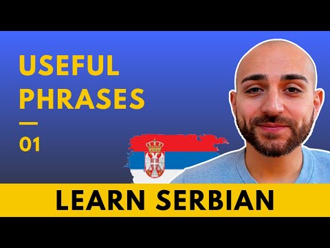 Learn Serbian ★ Useful Phrases ★ Lesson 1 ★ Croatian and Bosnian CC