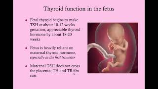 Thyroid Disease in Pregnancy - CRASH! Medical Review Series