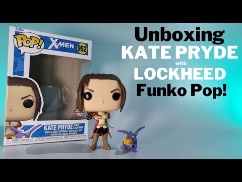 Unboxing X-Men Funko Pop: Kate Pryde with Lockheed # 959 and my Problem with this Funko Pop!