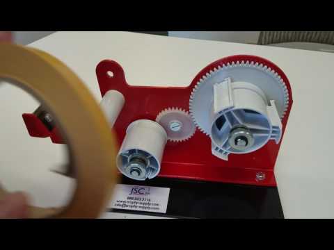 Setting Up the Double Sided Tape Dispenser for easy use with the JSC Pro-Plate System