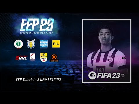 FIFA 23 EEP Tutorial - 8 NEW LEAGUES (Croatia,Greece,Serbia,Czech,Serie C, Regionalliga,Vanarama)
