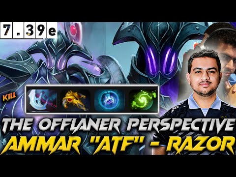 🔥 AMMAR "ATF" - RAZOR : TEAM FALCONS VS TUNDRA ESPORTS BLAST SLAM IV DOTA 2 - Gameplay 7.39e 8 2 6 🔥
