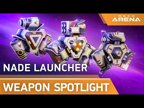 Mech Arena | Weapon Spotlight | Barrage: Nade Launcher