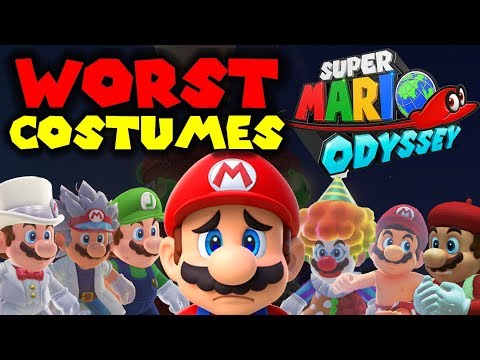 TOP 10 WORST Costumes! - Super Mario Odyssey Video