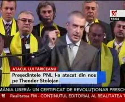 Tăriceanu îl atacă din nou pe Stolojan