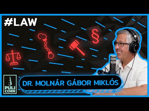 Hogyan alakult ki a MAI BÜNTETŐJOG? - Dr. Molnár Gábor Miklós Pulicorn Podcast