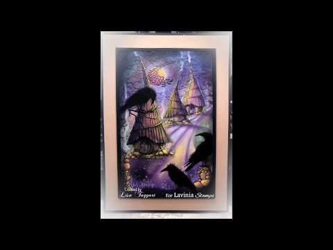 The Village by Lisa Taggart - A Lavinia Stamps Tutorial