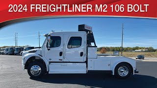 A preview image of the linked video showcasing 2024 Freightliner M2 106 Bolt