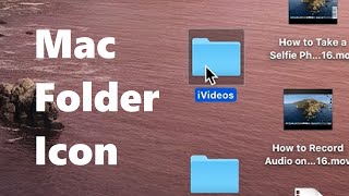 How to Change Folder Icon Picture MacBook