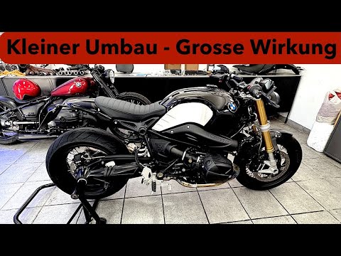 BMW R NINE T Umbau Teil 2 , neues Heckteil usw..