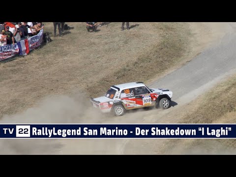 RallyLegend 2023 | Der Shakedown “I Laghi” in San Marino