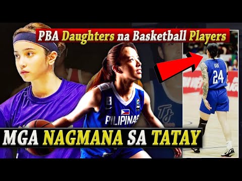 ANAK NA BABAE NG MGA Ex-PBA Players na NAGBABASKETBALL