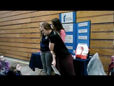 Operation Snowball Leaders Teach 5th Graders about how smoking affects our bodies