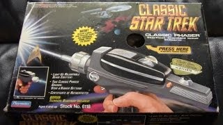 Star Trek Classic Phaser, Communicator & Medical Kit Review  (1996 edition) :o)