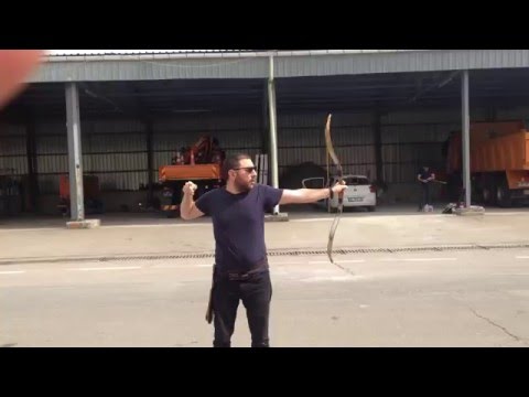 Shooting Grózer Biocomposite Turkish Short 62# @ 28"