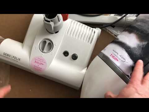Unboxing a Brand New SEBO Felix Vacuum Cleaner Made In Germany