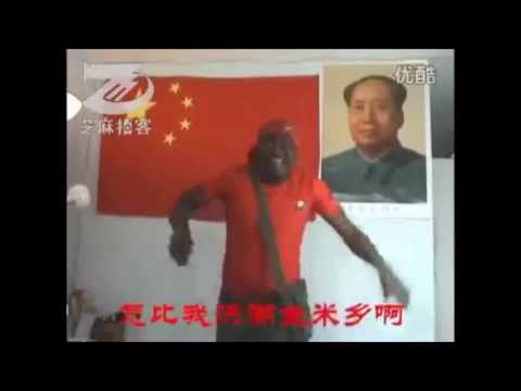 African Chinese Man Brother Hao Sings Honghu Water and Liuyang River