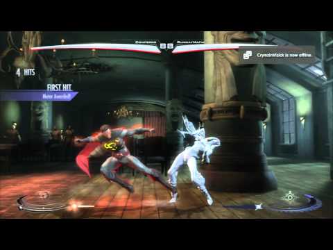 Injustice (PS3) Online Casuals: Compbros (Superman) vs. RunwayMafia (Killer Frost) - 9/26/14