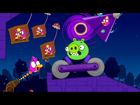 Angry Birds Collection Hacked 4 - BLASH BAD PIGGIES TO RESCUE GIRLFRIEND BLACK HOLE!