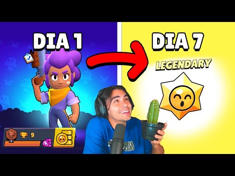 Comecei do Inicio por 7 dias no Brawl Stars