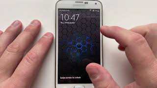 Samsung Galaxy S5 Unlock Effect: Sound & Animation