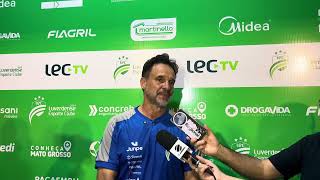 Pós Jogo - Wagner Lopes - Luverdense 1 x 0 Cuiabá - 10/01/2026