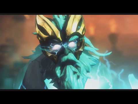 DOTA 2  CINEMA  STORM SPIRIT VS ZEUS