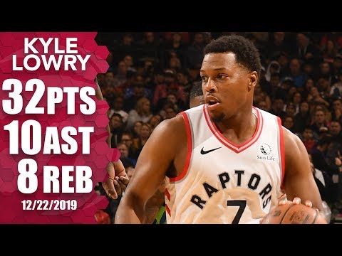 マーベリックス対ラプターズの第4クォーターでカイル・ローリーがGOES OFF｜2019-20 NBAハイライト (Kyle Lowry GOES OFF in fourth quarter of Mavericks vs. Raptors | 2019-20 NBA Highlights)