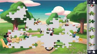 A Perfect Day of Friendship 🏰🐭, Fun & Adventure 🌳 🧭🎒🏞️⛰️ //🧩🧩jigsawpuzzle//🧩🧩jigsawpuzzlejourney