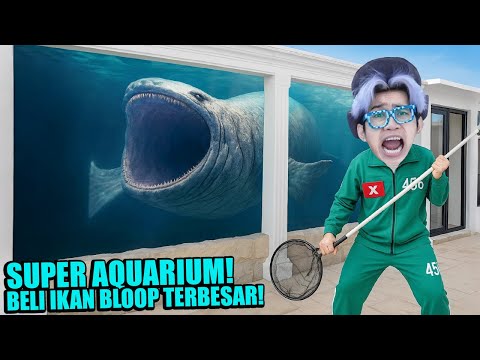 YANG KALIAN TUNGGU! BELI IKAN BLOOP SUPER BESAR MASUKIN KE AQUARIUM, DIA NGAMUK KACA HAMPIR PECAH!!!