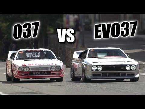 Kimera EVO37 VS Lancia 037 | Restomod, Stradale, Rally - Sound Comparison on the Roads!