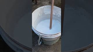 como deixar o cal mais aderente a parede! #dicasincriveis #tutorials #alpha #casa #construction