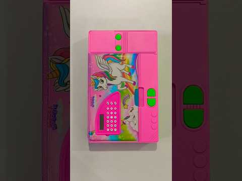 Amazing multifunction unicorn jumbo pencil box #stationery #pencilbox #unicorn #schoolsupplies