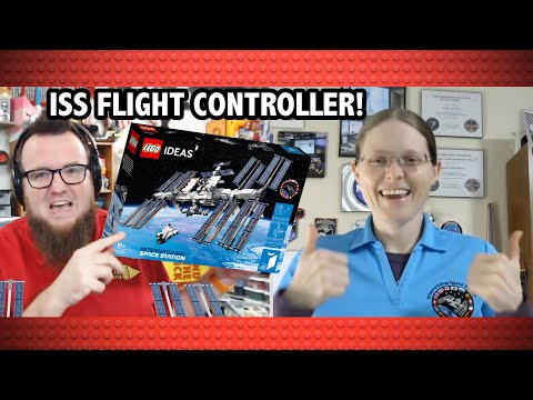 NASA ISS Operator Reacts to New LEGO ISS Set