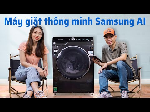 Trao đổi với Huyền Vân về máy giặt thông minh tích hợp trí tuệ nhân tạo Samsung AI