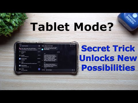 Unlock Tablet Mode On Your Galaxy Smartphone With This Secret Trick