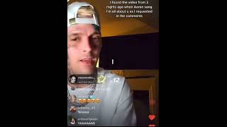 Aaron Carter singing for last time &#39;&#39;I&#39;m all about you&quot; (Live, November 3 2022)