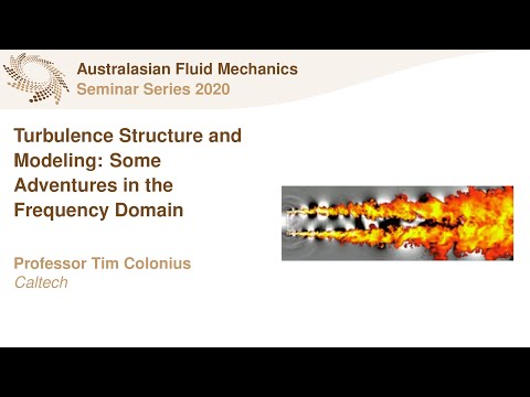 AFMS Webinar 2020 #26 - Professor Tim Colonius (Caltech)