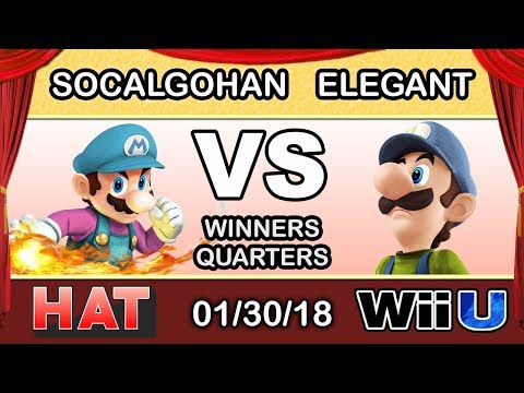 HAT 7 - NXT+7 | SoCalGohan (Mario) Vs. BSD | Elegant (Luigi) Winners Quarters - Smash 4