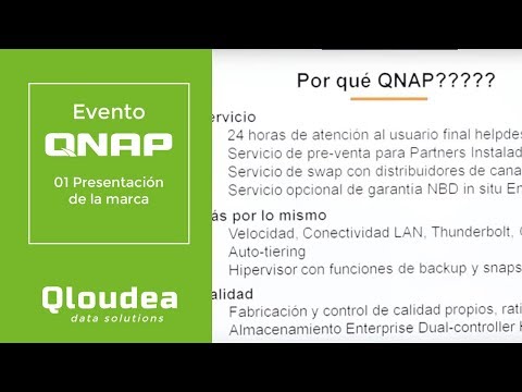 01- Presetación de la QNAP